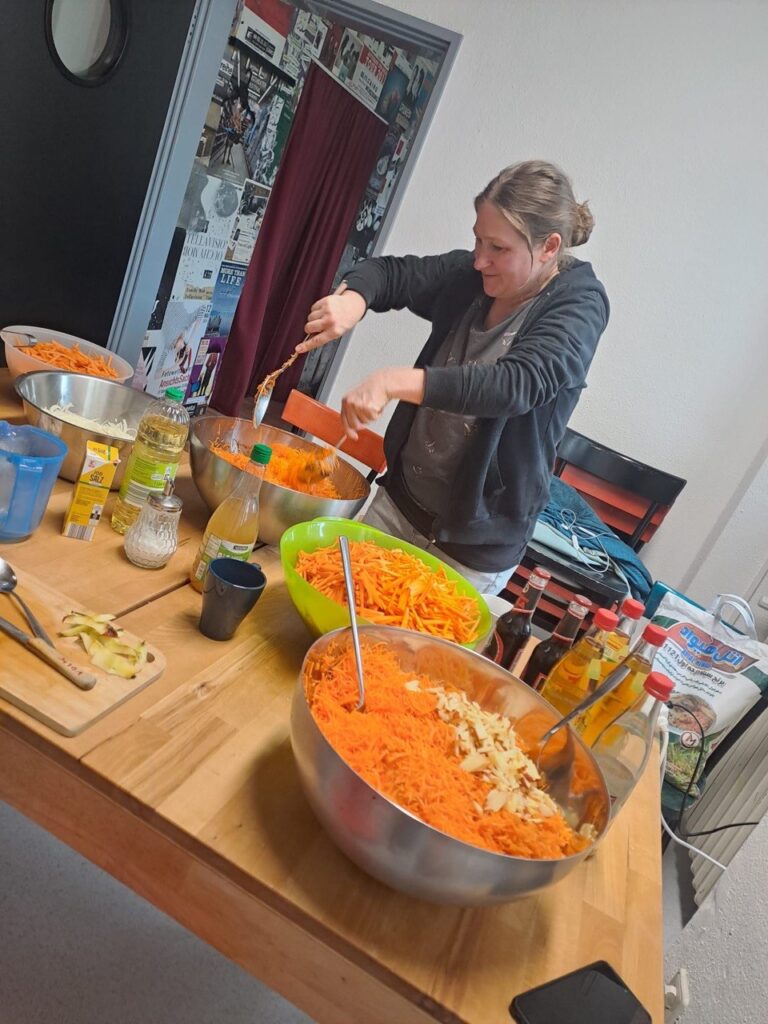 Dörte in der Küche